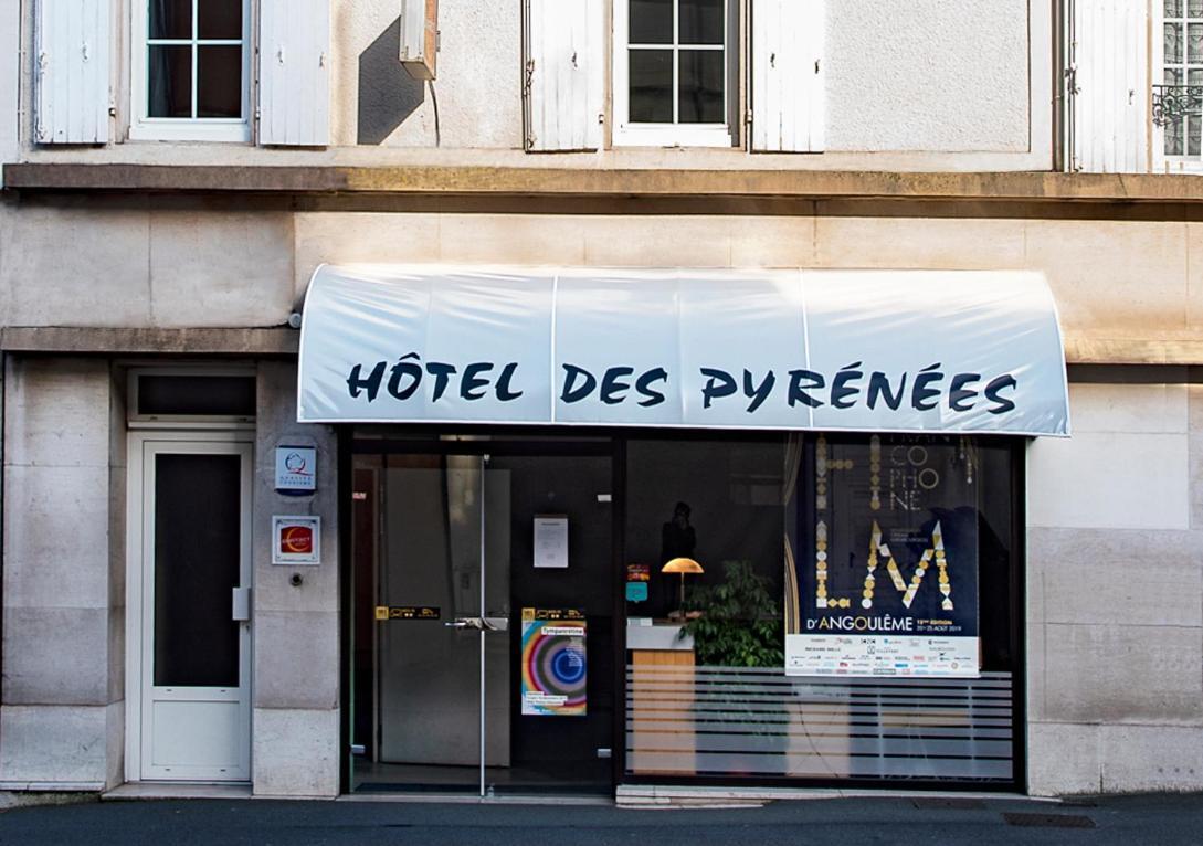 Hotel Des Pyrenees Angoulême Exterior foto